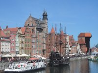 Gdansk, a régi rakpart